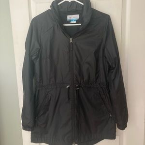 Woman’s Columbia splash side rain jacket